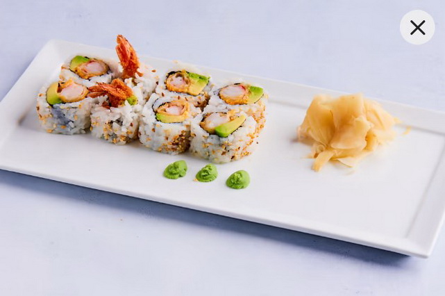28. Fritert Scampi Maki (8 biter)